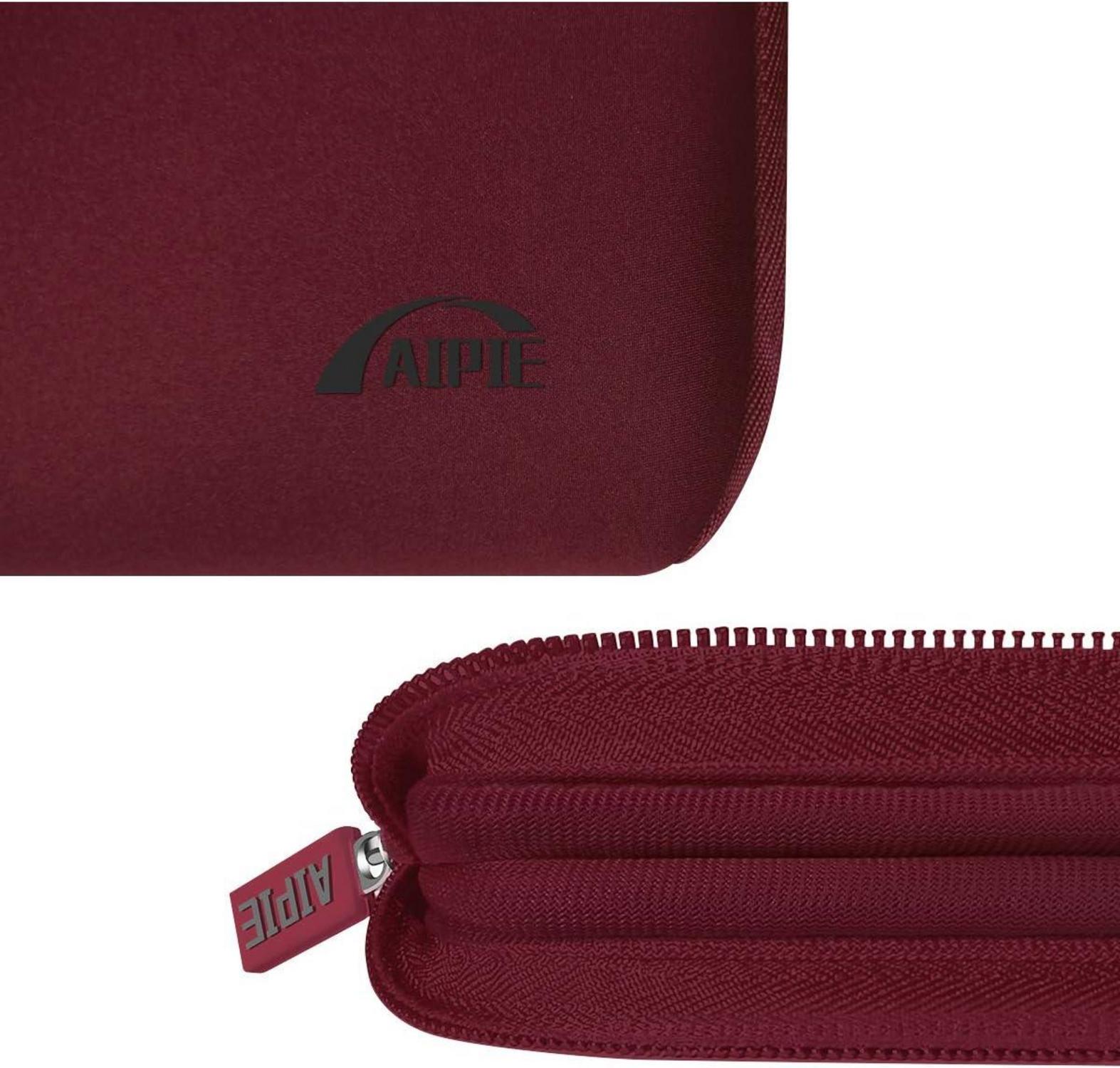 Laptophülle 13,3-14 Zoll Rotwein Schutzhülle Sleeve 35x25,5x2,5cm AIPIE