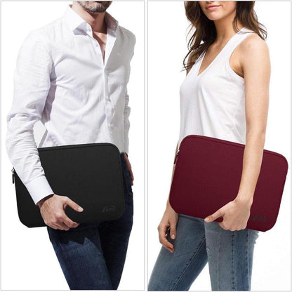 Laptophülle 13,3-14 Zoll Rotwein Schutzhülle Sleeve 35x25,5x2,5cm AIPIE