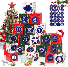 Adventskalender zum Befüllen Weihnachtskalender DIY Geschenkbox 24