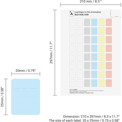 Speicherkarten-Aufkleber SD SDHC SDXC XQD CFexpress 480er