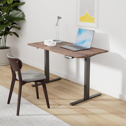 Höhenverstellbarer Schreibtisch Elektrisch 120x60 cm Walnuss