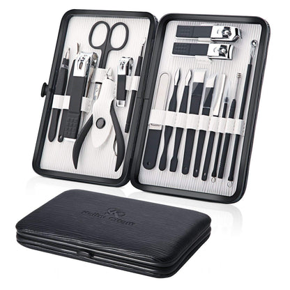 Professionelles Maniküre Pediküre Set Edelstahl Nagelpflege Kit