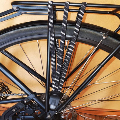 Fahrrad Spanngurte Gepäckträger Verstellbar 3 Stück 70cm