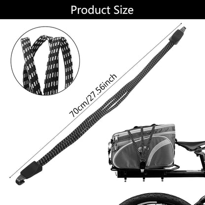 Fahrrad Spanngurte Gepäckträger Verstellbar 3 Stück 70cm