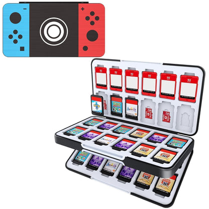 Nintendo Switch Game Card Case 48 Slots 24 Micro SD Slots