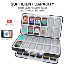Nintendo Switch Game Card Case 48 Slots 24 Micro SD Slots