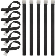 10er Pack Spanngurte 40cm | Verstellbare Zurrgurte mit