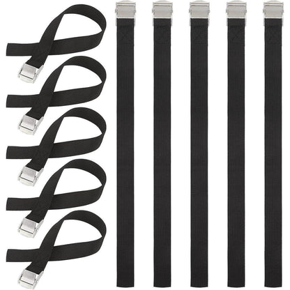 10er Pack Spanngurte 40cm | Verstellbare Zurrgurte mit