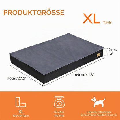 Orthopädisches Hundebett Groß – Waschbar & Rutschfest