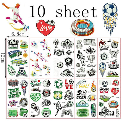 Fußball Tattoo Kinder Leuchten Dunkeln Mitgebsel Weihnachtsgeschenke