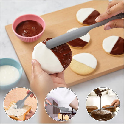 Pfannenwender-Set Silikonkautschuk Backen Kochen Mischen