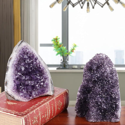 Natürlicher Amethyst Kristall Cluster Specimen 1200-1500 g