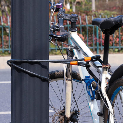 Schlaufenkabel 2m Stahlseil 12mm Sicherung Fahrrad Motorrad Ebike