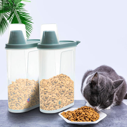 Citylife 2er-Pack Luftdichte Hundefutter Vorratsbehälter