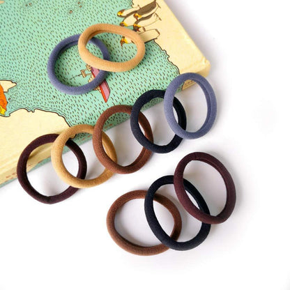 100 Stück Haargummi Damen Zopfgummis Mädchen Elastische