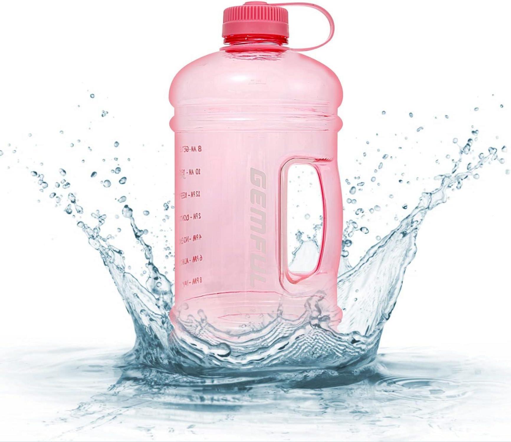 Trinkflasche mit Tragegriff 3 Liter BPA frei Sportflasche Fitness