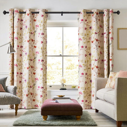 Ausziehbare Gardinenstange Metall Schwarz 182-365 cm