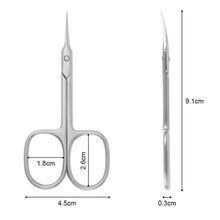 URAQT Nagelschere Hautschere Edelstahl für Fuß Fingernagel
