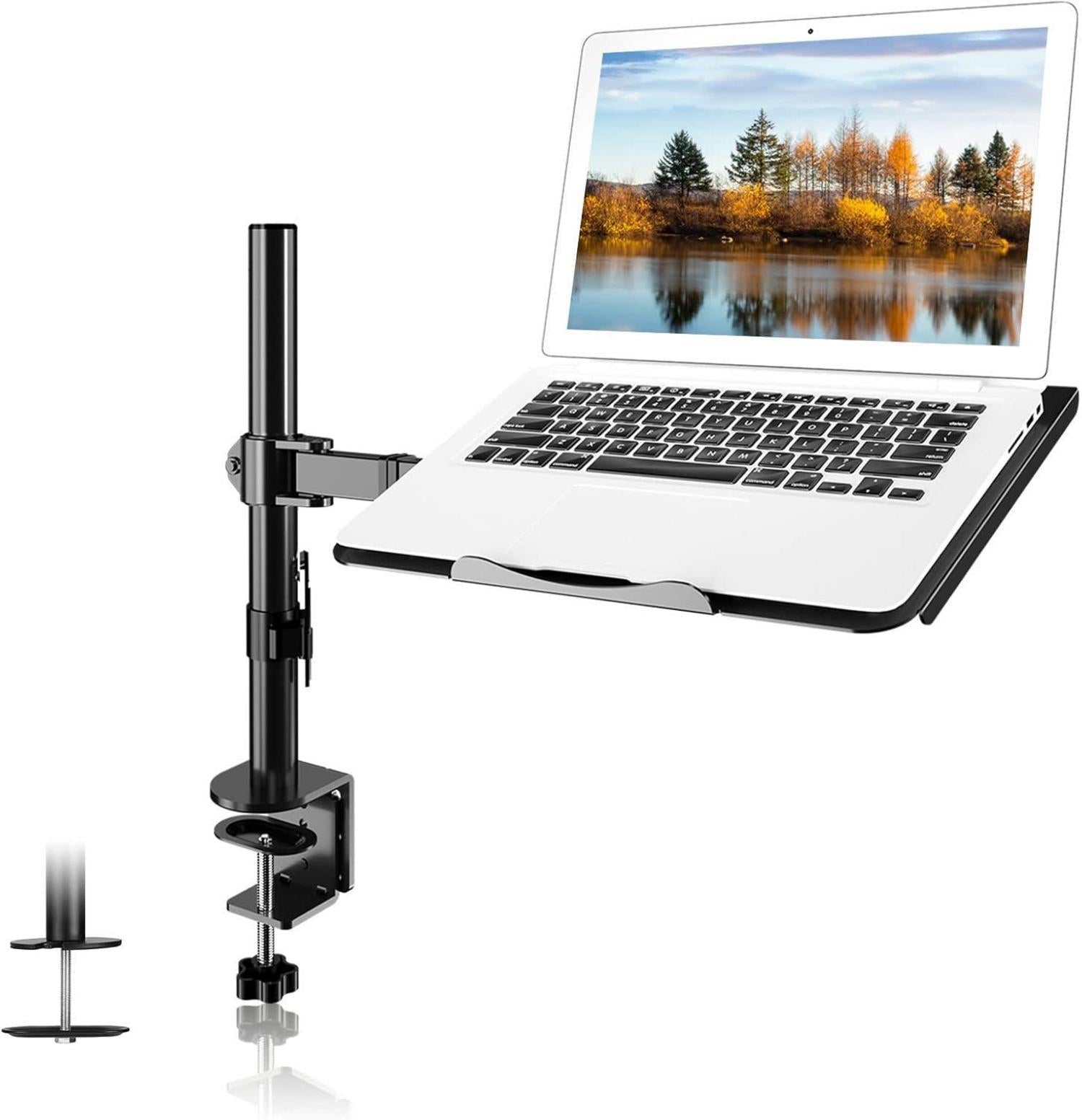 Monitor Halterung mit Laptop Arm 13-27 Zoll LCD LED & bis 15.6 Zoll