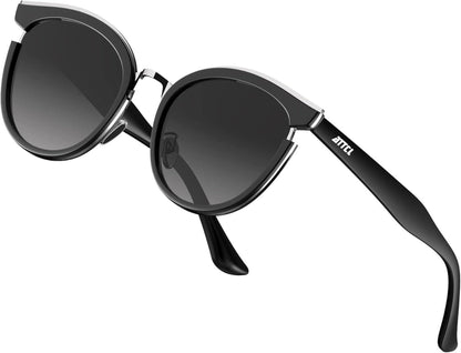 Polarisierte UV-Schutz Sonnenbrille Damen Verspiegelt Gläser
