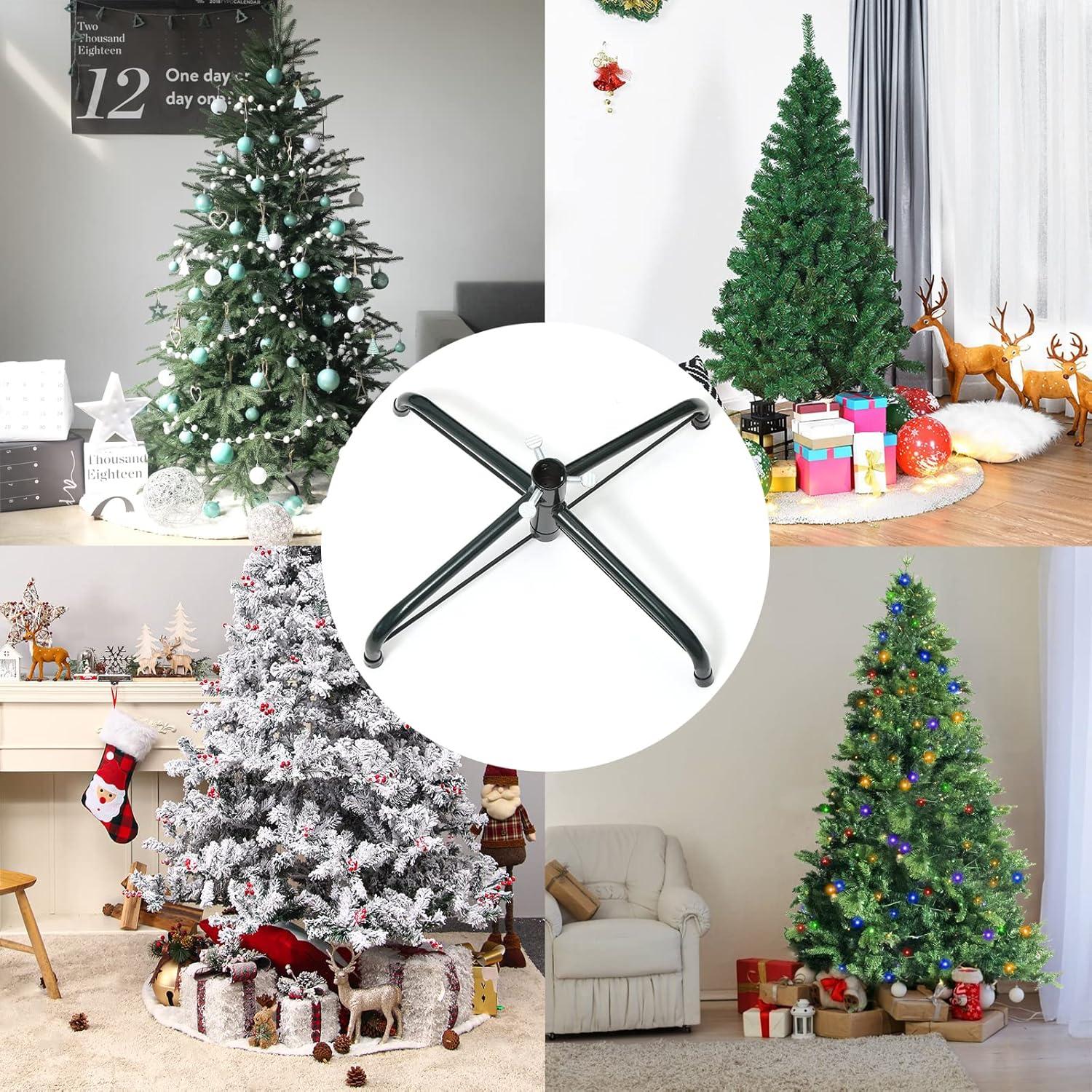 Weihnachtsbaumständer Metall 30 cm ø 1.9 cm Gummifüße festlich dekorieren