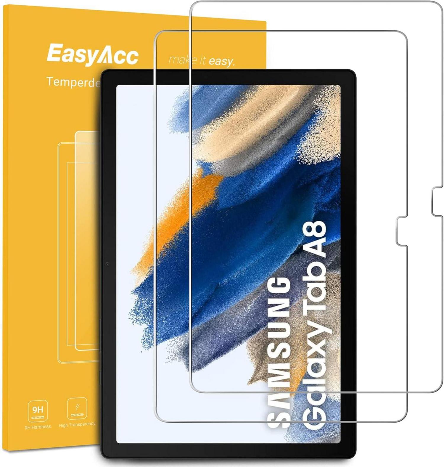 Schutzfolie für Samsung Galaxy Tab A8 10.5 Zoll 2021, Panzerfolie 9H