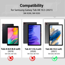 Samsung Galaxy Tab A8 10.5 Zoll 2021 Schutzfolie 2 Stück