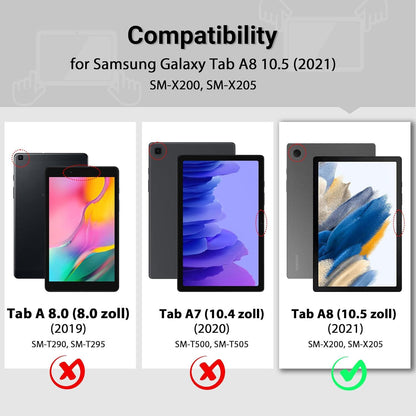 Samsung Galaxy Tab A8 10.5 Zoll 2021 Schutzfolie 2 Stück