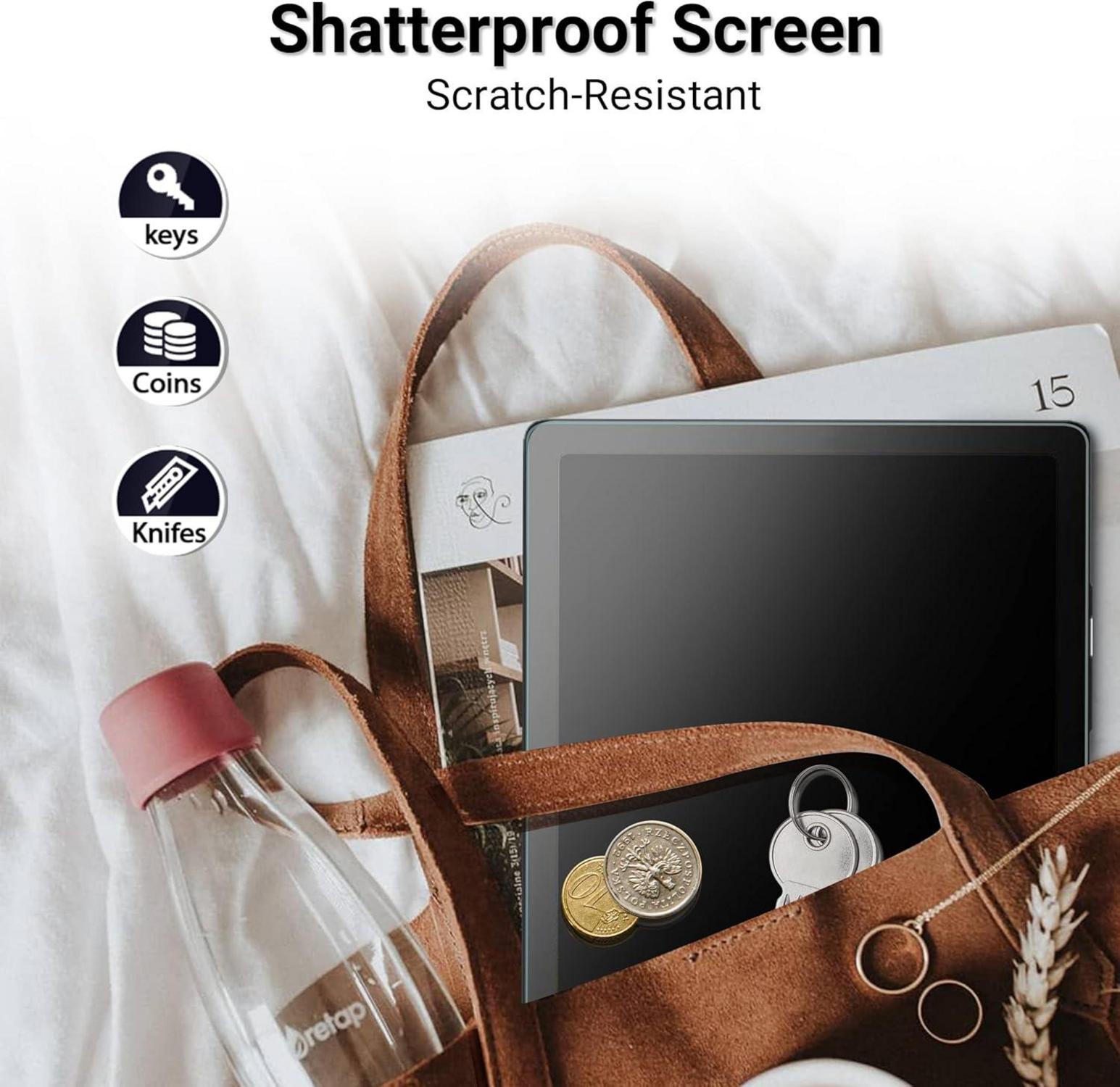 Schutzfolie Glas für Samsung Galaxy Tab A8 10.5 Zoll 2021 - 2 Stück Transparent 9H Displayfolie