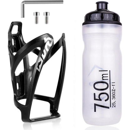 Fahrrad Flaschenhalter Set mit 750ML BPA freier Sport
