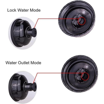 Fahrrad Flaschenhalter Set mit 750ML BPA freier Sport