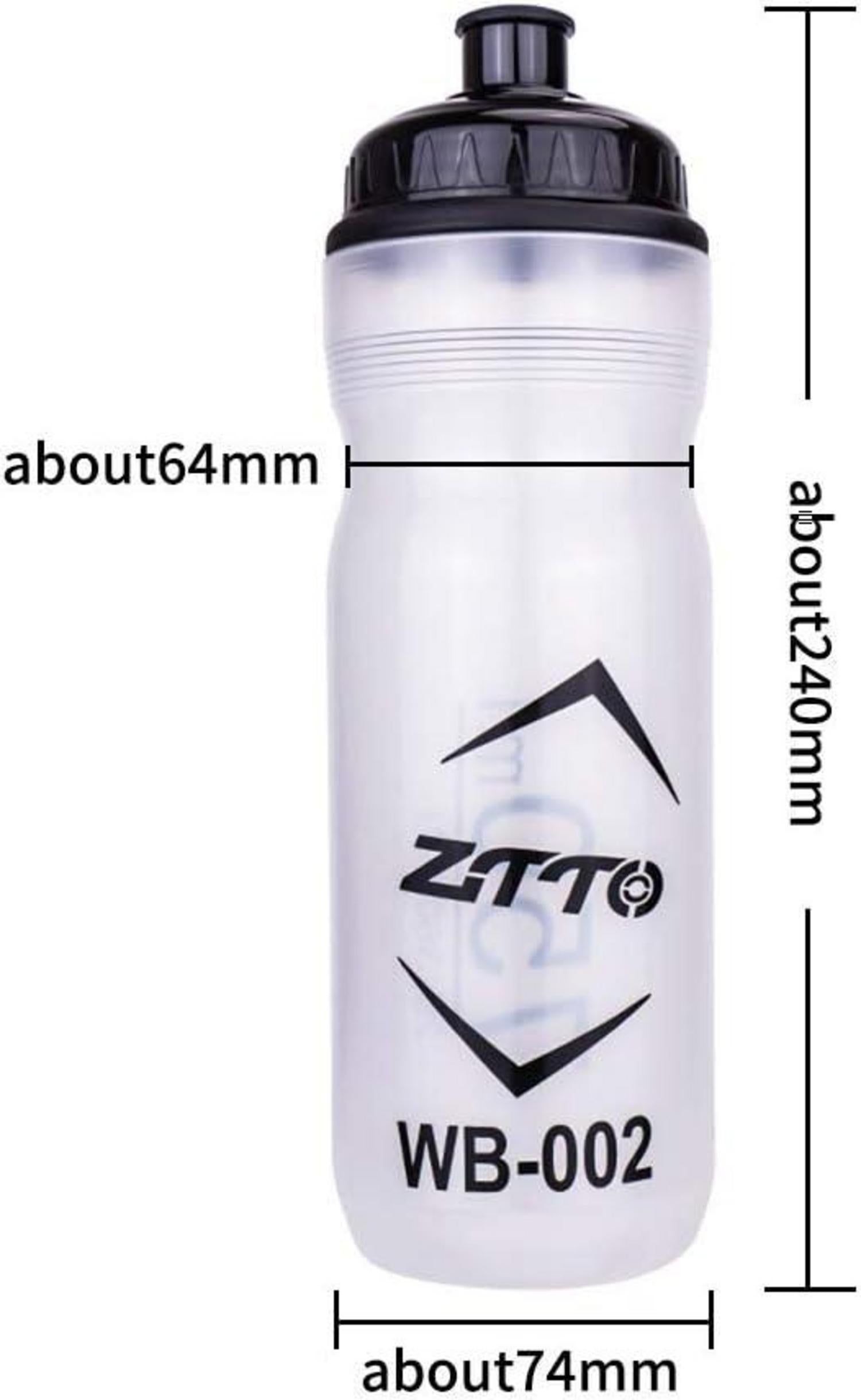 Fahrrad Flaschenhalter Set mit 750ML Sport Wasserflasche