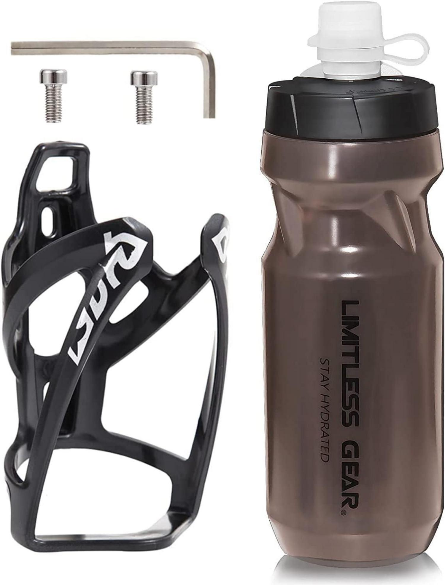 Fahrrad-Flaschenhalter Set 610ML BPA-frei Sportflasche