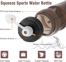 Fahrrad Flaschenhalter Set 610ML BPA-frei Sportflasche