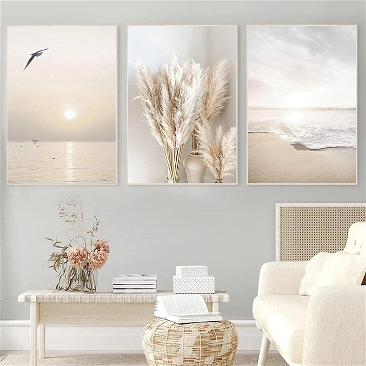 3er Poster Set Sonnenuntergang Strand Wandbilder 30x40cm