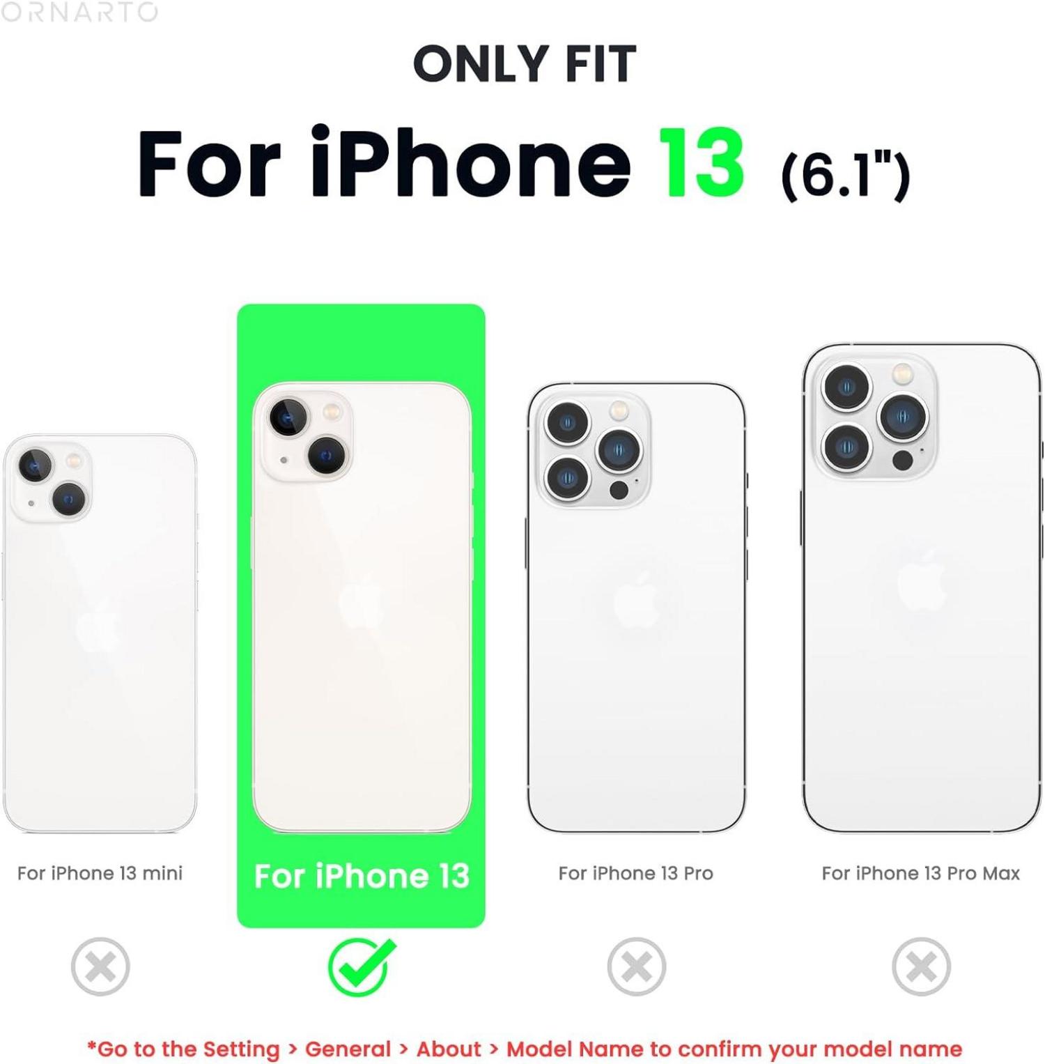 iPhone 13 Silikon Case Hülle Flüssig Silikon Schutz
