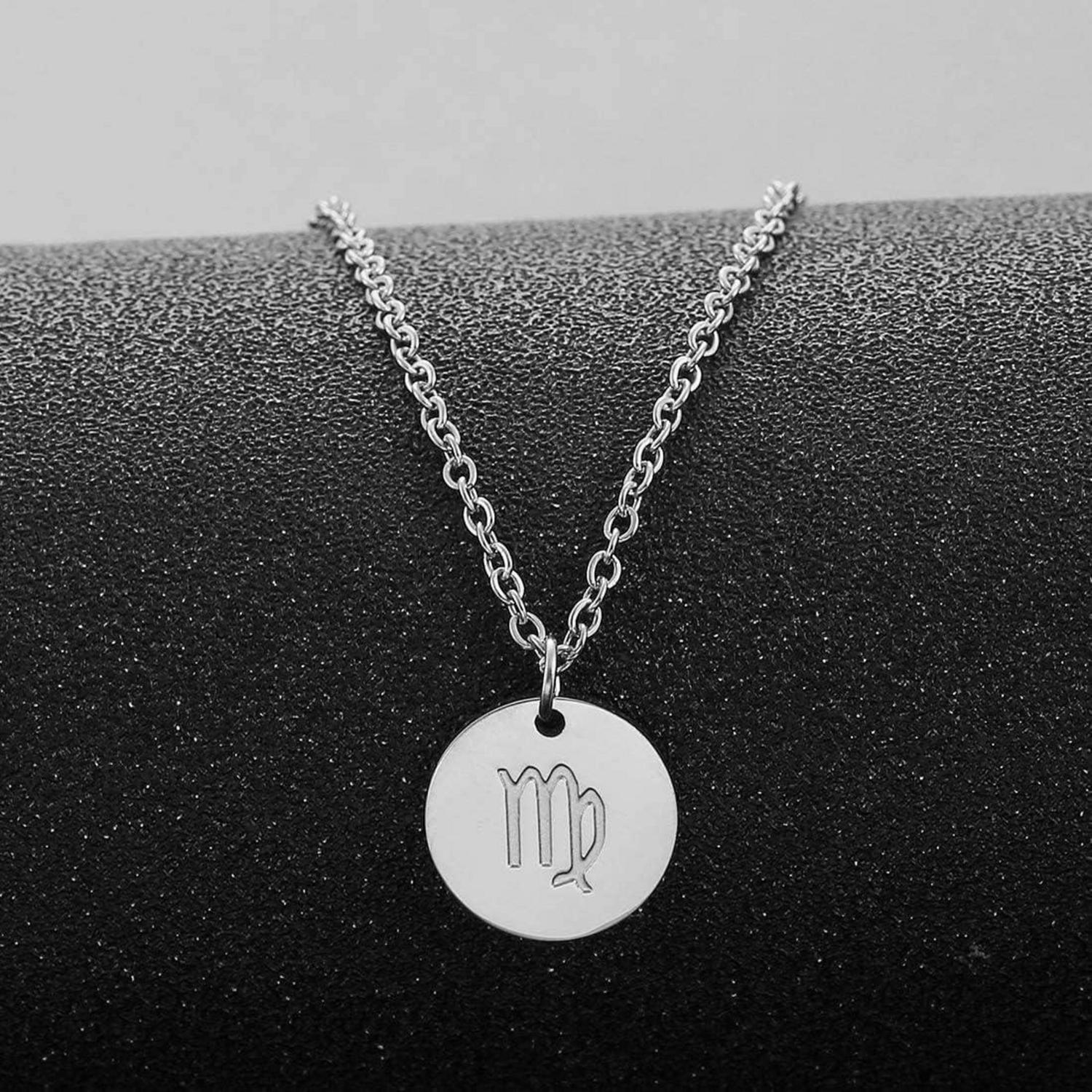Sternzeichen Kette Gold Silber Horoskop Mutter Tochter Freunde