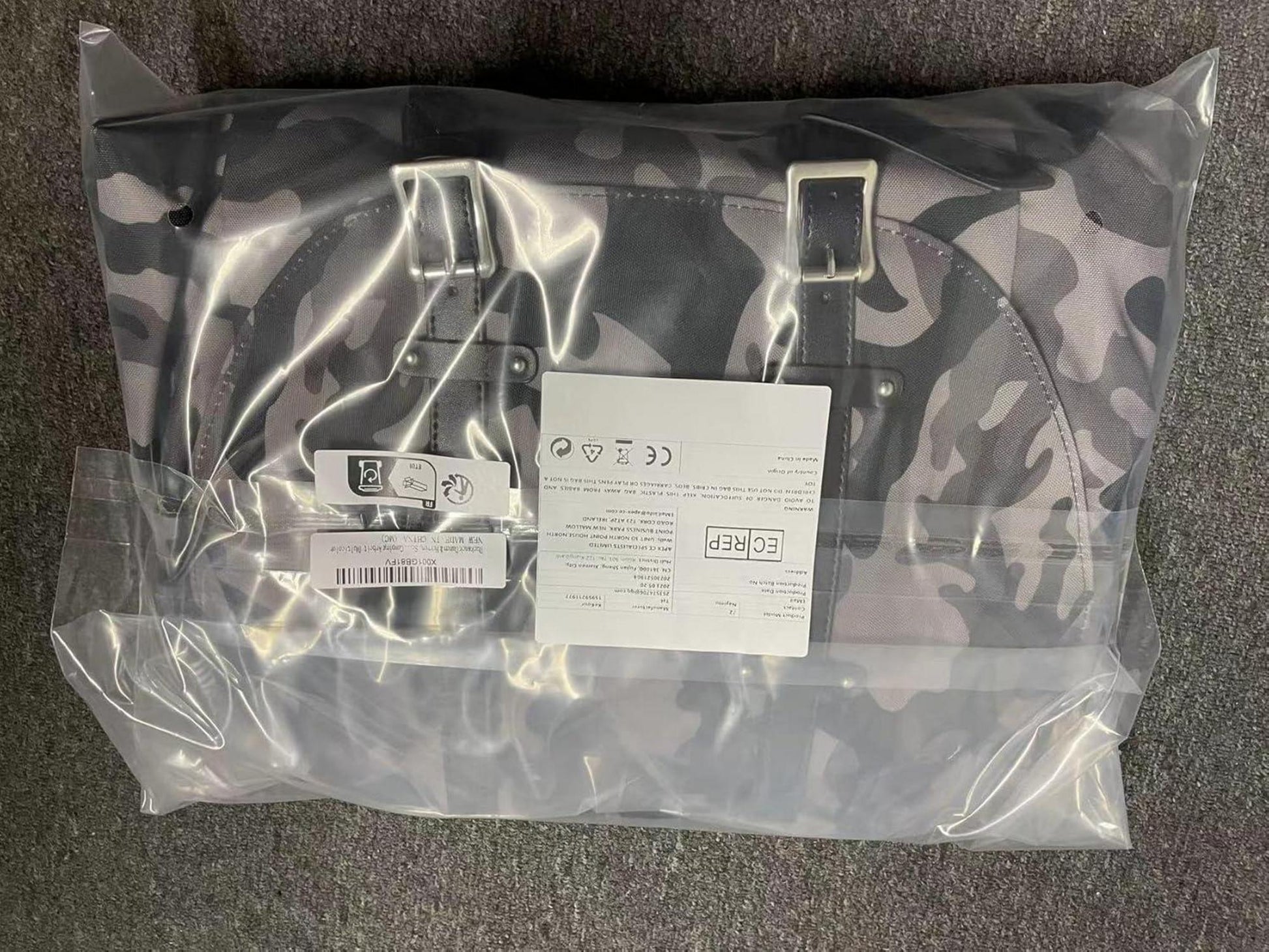 Rucksack Damen Herren Schulrucksack für 15,6 Zoll Laptop Wasserdichter Daypack Vintage Surfwave