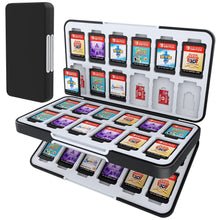 Spielkarten Aufbewahrungsbox Nintendo Switch OLED Lite Schwarz