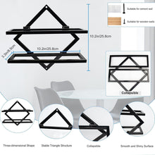 Weinhalter Wand Metall 2 Flaschen Weinregal Schwarz 2 Stück