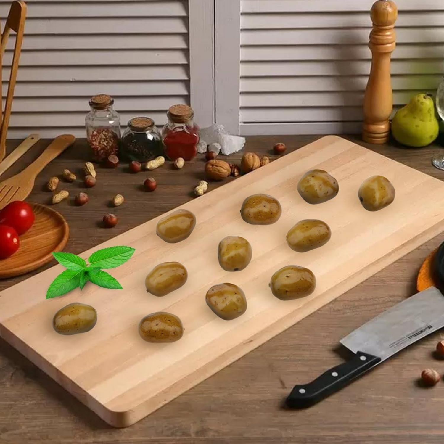 30 Stück Realistische Künstliche Kartoffeln Dekoration Gemüse