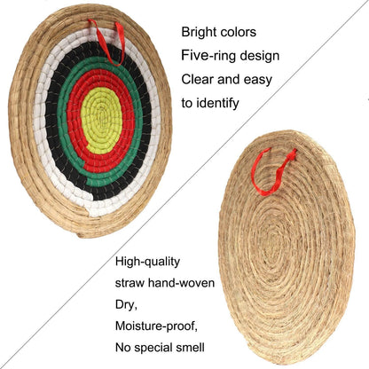 Zielscheibe Bogenschießen Handgefertigtes Strohbogenziel