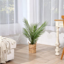 Kunstpflanze Areca Palme 80cm im Topf Deko Realistisch