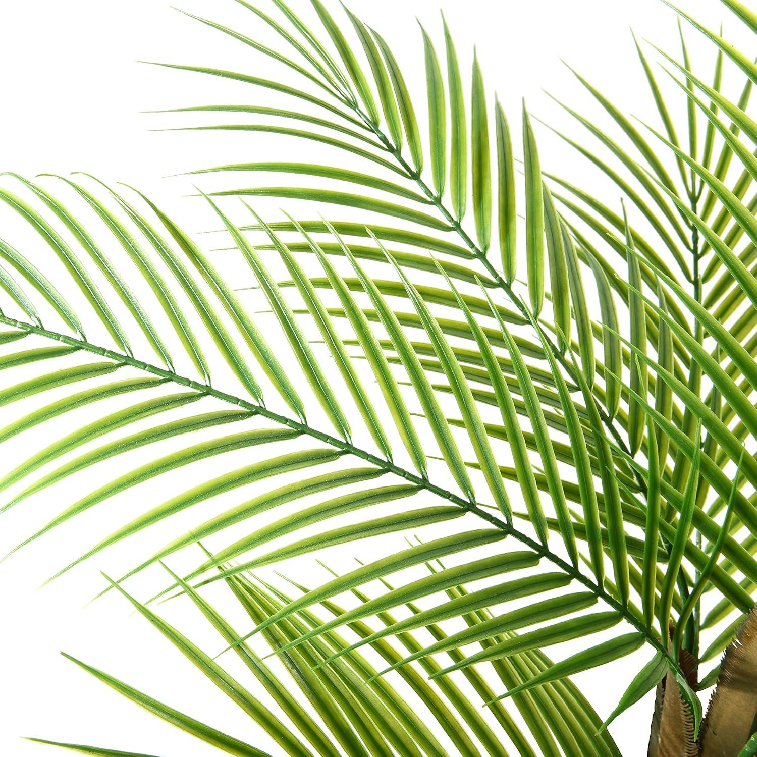 Kunstpflanze Groß Areca Palme 80cm Künstliche Pflanzen im Topf faux Deko页面SEO29