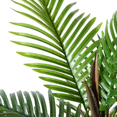 Kazeila Große Kunstpalme 70 cm Dekorative Künstliche Areca Palme