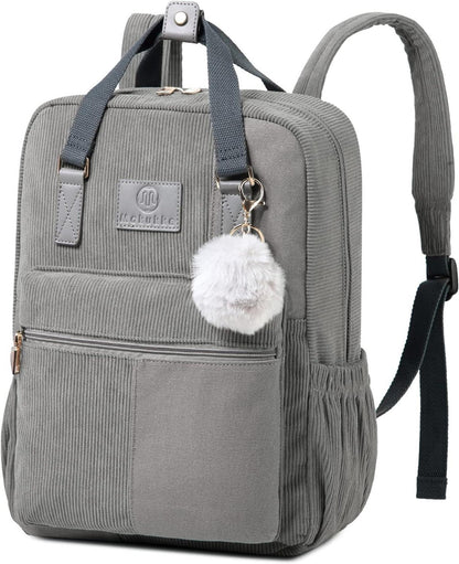 Cord Rucksack Anti-Theft Daypack Tasche Casual Schultasche