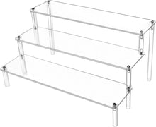3-Stufig Acryl Display Ständer für Figuren Schmuck Cupcake