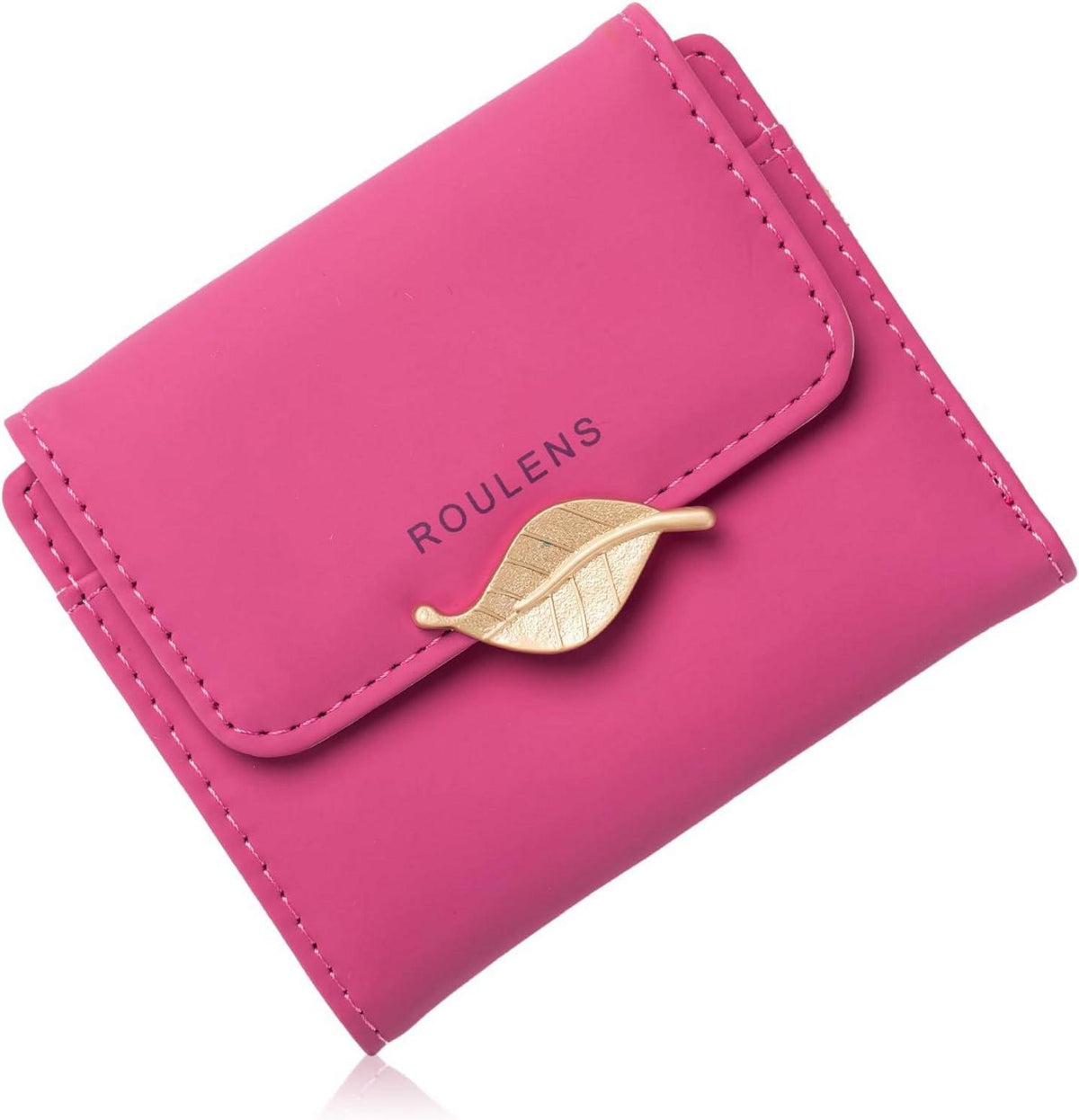 RFID Damen Geldbörse PU Leder Brieftasche mit vielen Fächern