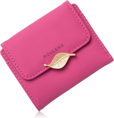 RFID Damen Geldbörse PU Leder Brieftasche mit vielen Fächern