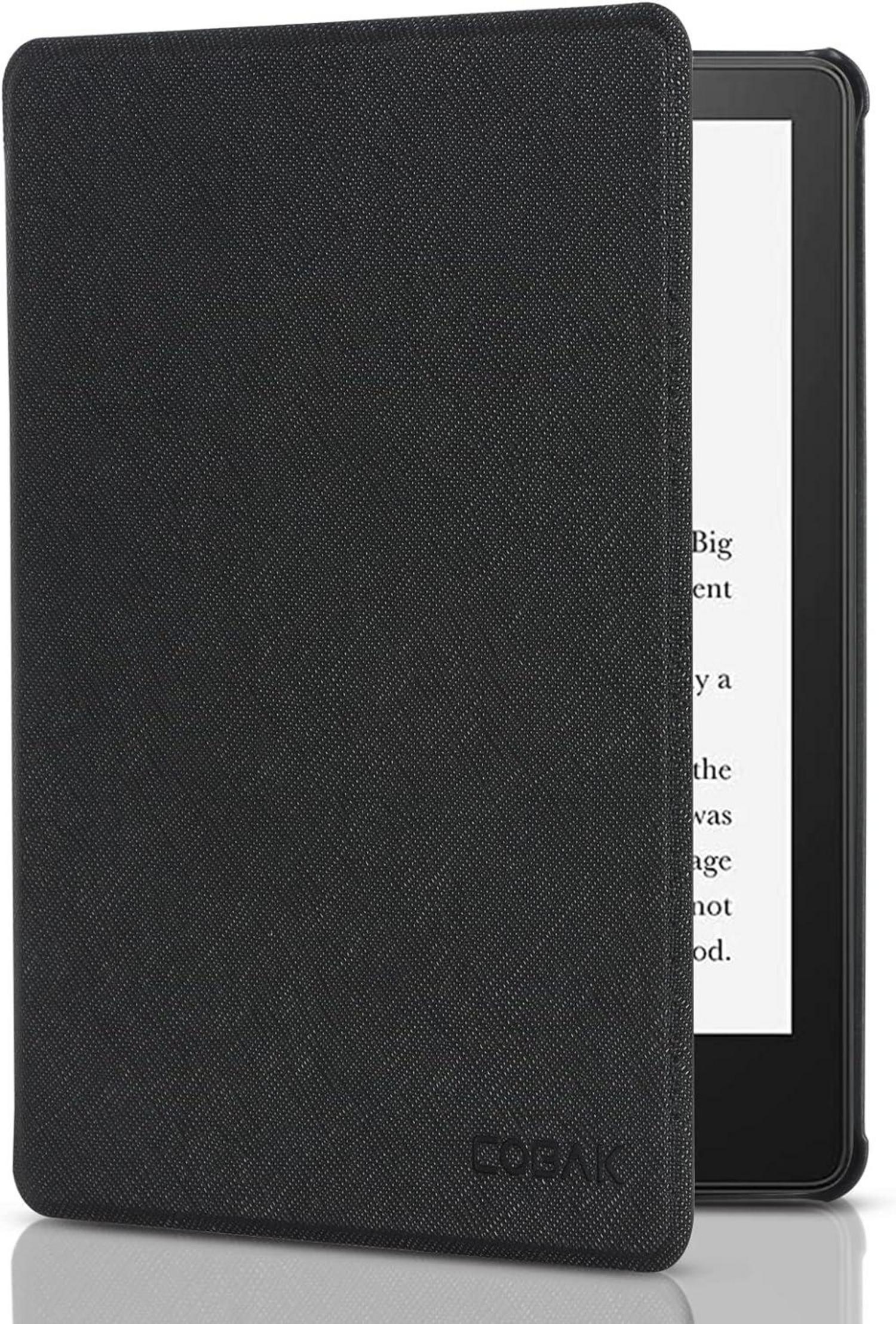 CoBak Hülle für Kindle Paperwhite 6,8 Zoll Schwarz